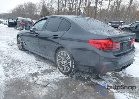 2020 BMW M550I xDrive z USA, uszkodzony, nr VIN WBAJS7C00LCE33789